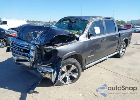 2019 Ram 1500 Laramie 4X4 5'7 Box z USA, uszkodzony, nr VIN 1C6SRFJT2KN808213